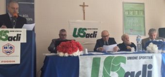Tiziano Errichiello confermato alla guida di Us Acli Foggia