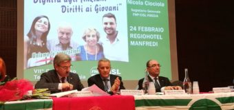 Fnp Cisl di Foggia, Nicola Ciociola eletto segretario dal VII congresso territoriale. “Restituire dignità ai pensionati e diritti ai giovani”.