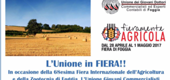 “L’Unione in Fiera: i Giovani Commercialisti Foggiani incontrano il mondo degli agricoltori”