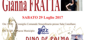 Casalvecchio di Puglia conferisce la cittadinanza onoraria a Gianna Fratta