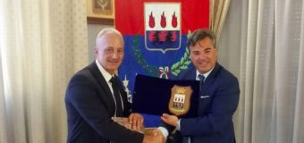 Il sindaco di Foggia riceve il neo questore Della Cioppa