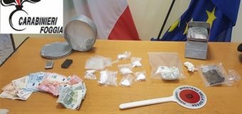 Carabinieri perquisiscono condominio: sequestrata cocaina, eroina e hashish