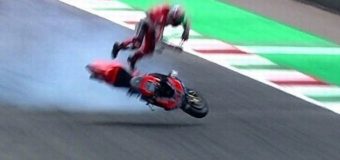 Moto GP, paurosa caduta per Pirro ma il pilota di San Giovanni è cosciente