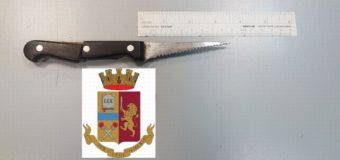 Senegalese aggredisce con coltello 14enne in via Candelaro: arrestato