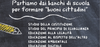 Educazione alla cittadinanza nelle scuole, anche a Monte Sant’Angelo la raccolta firme per la legge popolare